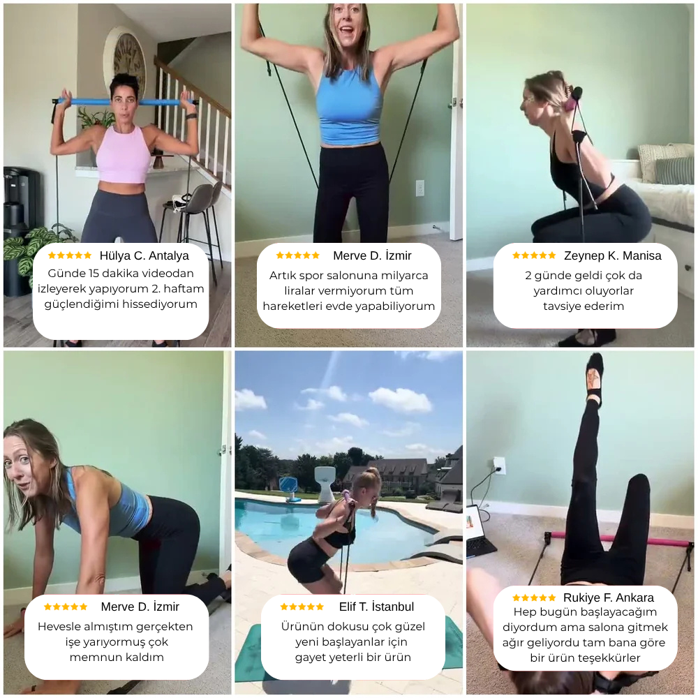Pilates Bar Seti