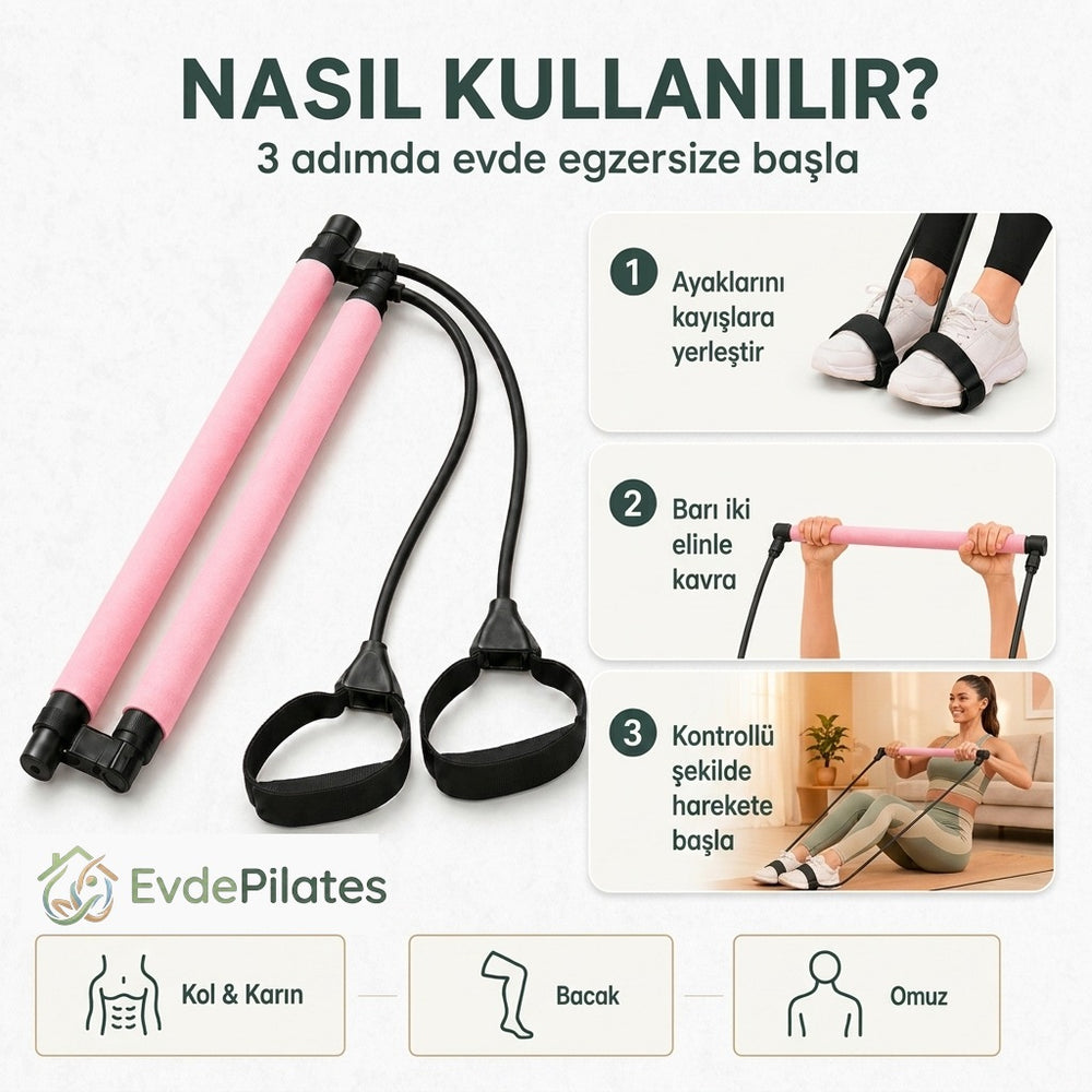 Pilates Bar Seti
